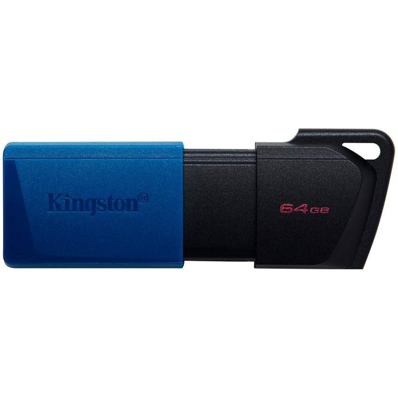 Kingston 64GB USB3.2 Gen 1 DataTraveler Exodia M (juoda + mėlyna), EAN: 740617326260