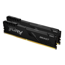 Kingston Technology FURY 16GB 3600MT / s DDR4 CL17 DIMM (2 rinkinys) Beast Black