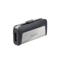 „SanDisk Ultra Dual Drive“ 256 GB USB atmintinė A tipo USB / USB tipo C 3.2 Gen 1 (3.1 Gen 1) Pilka, sidabrinė