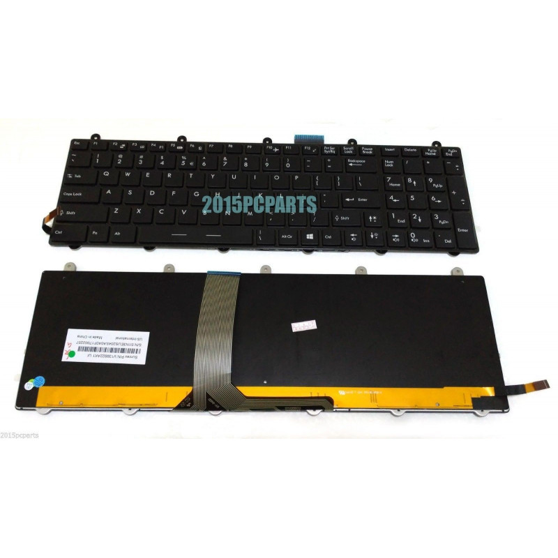 MSI GE60 GE70 Steel Series Keyboard US Backlight V139922AK1 klaviatūra