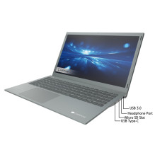 Gateway GWTN156-11BK laptop 39.6 cm (15.6&quot;) Full HD Intel® Pentium® Silver N5030 4 GB 256 GB eMMC Wi-Fi 6 (802.11ax