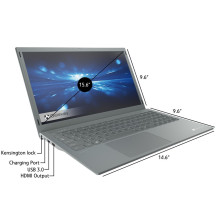 Gateway GWTN156-11BK laptop 39.6 cm (15.6&quot;) Full HD Intel® Pentium® Silver N5030 4 GB 256 GB eMMC Wi-Fi 6 (802.11ax