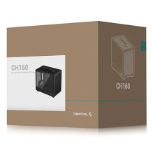 DeepCool CH160 Small Form Factor (SFF) juoda