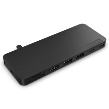 Lenovo 4X11N40212 nešiojamojo kompiuterio dokas / prievadų replikatorius Laidinis USB 3.2 Gen 1 (3.1 Gen 1) Type-C Black