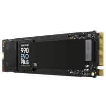 SSD, SAMSUNG, 990 EVO Plus, 1TB, M.2, PCIe Gen5, NVMe, TLC, Rašymo greitis 6300 MB/s, Skaitymo greitis 7150 MB/s, 2,38 m