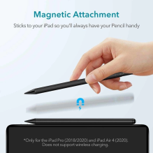 ESR Digital+ Magnetic Stylus Pen for iPad - Black