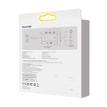 „Baseus Lite“ serijos HUB USB tipo C adapteris – 4x USB 3.0 2m juodas (WKQX030501)