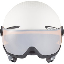 ŽIEMINIS ŠALMAS ALPINA ARBER VISOR Q-LITE WHITE MATT 54-58