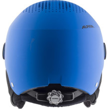 WINTER HELMET ALPINA ZUPO VISOR Q-LITE BLUE MATT 51-55