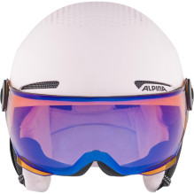 WINTER HELMET ALPINA ZUPO VISOR Q-LITE ROSE MATT 51-55