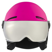 Alpina Zupo Visor žiemos šalmas Q-Lite Pink Matt 51-55