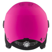 Alpina Zupo Visor žiemos šalmas Q-Lite Pink Matt 51-55