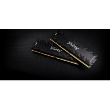 Kingston Technology FURY 32GB 3600MT / s DDR4 CL16 DIMM (2 rinkinys) 1Gx8 Renegade Black