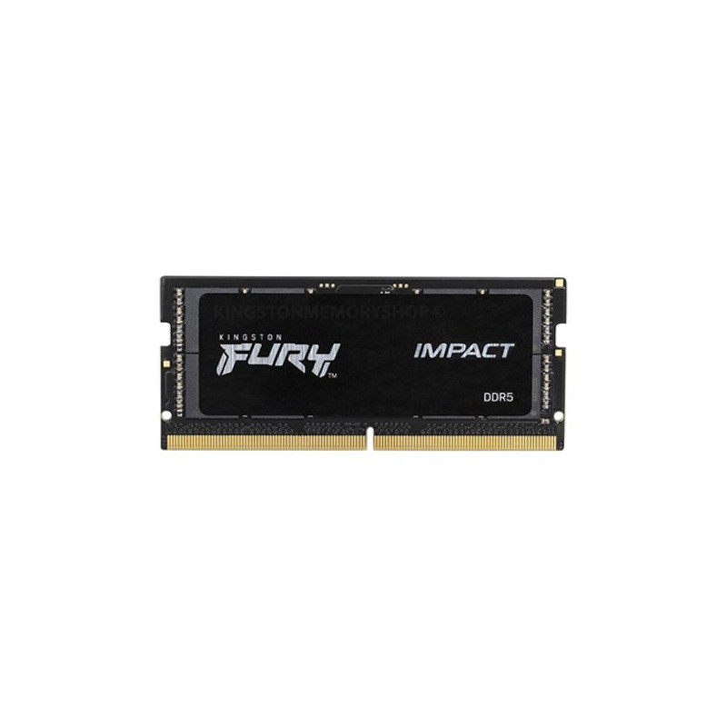 Kingston Technology FURY Impact Black atminties modulis 32 GB 2 x 32 GB DDR5 2400 MHz