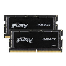 Kingston Technology FURY Impact Black atminties modulis 32 GB 2 x 16 GB DDR5 2400 MHz