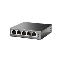 Jungiklis, TP-LINK, darbalaukis / stovas, 5x10Base-T / 100Base-TX / 1000Base-T, PoE prievadai 4, TL-SG1005P