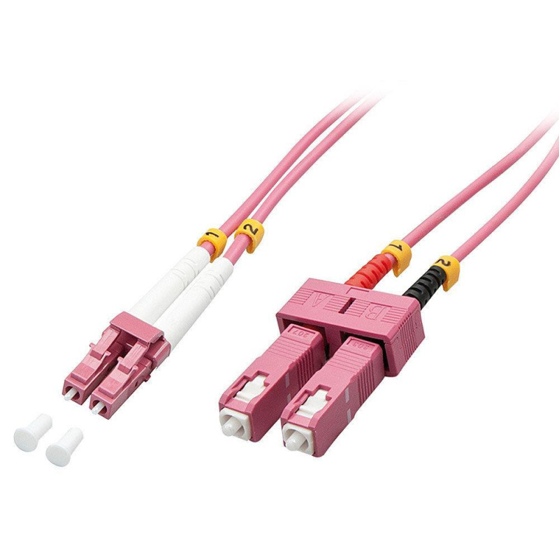 CABLE FIBRE OPTIC LC / SC OM4 / 2M 46361 LINDY