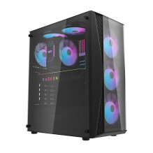 Darkflash DK352 Plus Computer Case with 4 fans (Black)