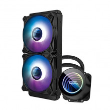 Darkflash DX240 V2 PC Water Cooling ARGB 2x 120x120 (black)