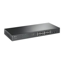 Jungiklis, TP-LINK, TL-SG1218MPE, stalinis kompiuteris / stovas, stovas, 16x10Base-T / 100Base-TX / 1000Base-T, PoE+ pri