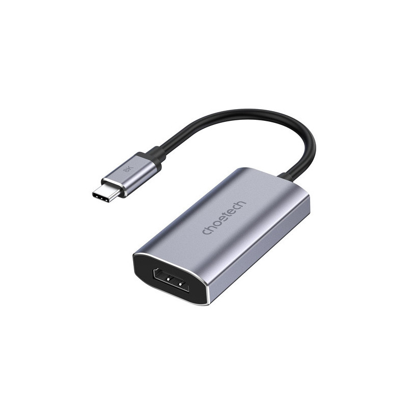 Adapteris CHOETECH USB-C - Mini DisPlay Port, 4K, 3830x2160, 60Hz, 15cm ...