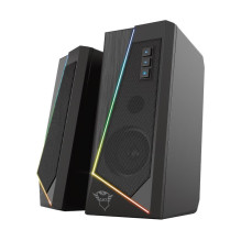 Speaker, TRUST, GXT 609 Zoxa RGB Illuminated Speaker Set, 1xUSB 2.0, Black, 24070