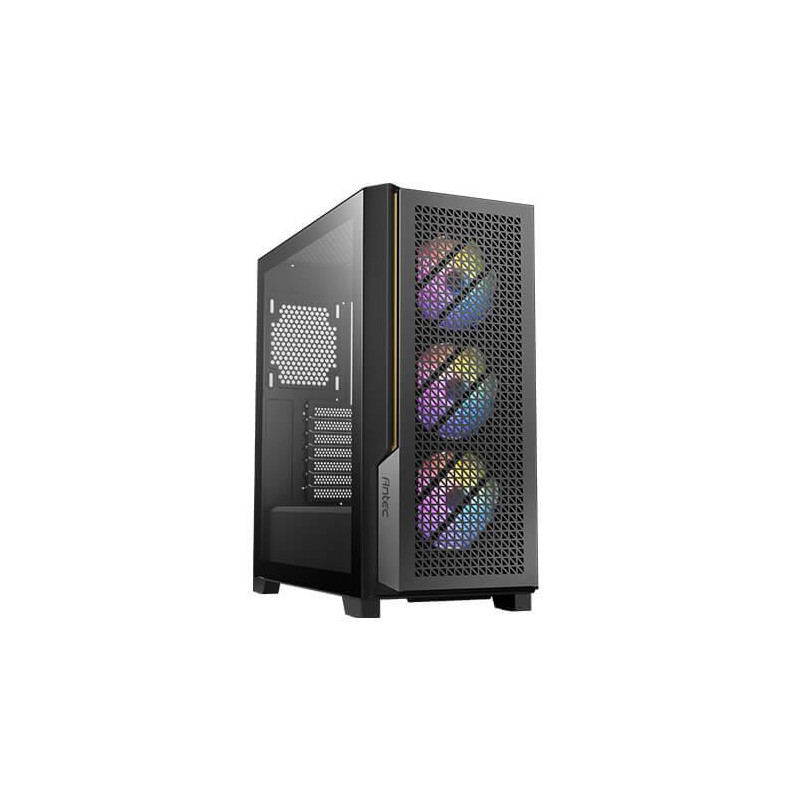 Case, ANTEC, P20C ARGB, MidiTower, Not included, ATX, EATX, MicroATX, MiniITX, Colour Black, 0-761345-80107-2