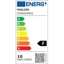 Išmanioji lemputė, PHILIPS, energijos sąnaudos 9,5 vatai, šviesos srautas 1100 liumenų, 2700 K, 220 V–240 V, Bluetooth, 