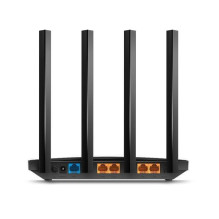 Wireless Router, TP-LINK, Wireless Router, 1200 Mbps, Wi-Fi 5, 1 WAN, 4x10 / 100 / 1000M, Number of antennas 4, ARCHERC6