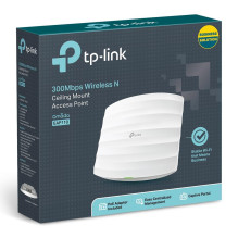 Access Point, TP-LINK, Omada, 300 Mbps, IEEE 802.11b, IEEE 802.11g, IEEE 802.11n, 1xRJ45, Number of antennas 2, EAP110