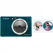 Canon Zoemini S2 (Teal) + Canon Zink Photo Paper (10 sheets)