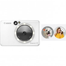 Canon Zoemini S2 (Pearl White) + Canon Zink Photo Paper (10 sheets)