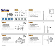 TELEVIZORIAUS ACC SIENOS MONTAVIMAS JUODAS / 32-60&quot; LED-W560 NEOMOUNTS