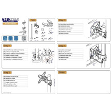 TELEVIZORIAUS ACC STALO MONTAVIMAS JUODAS / 10-24&quot; FPMA-D700DDV NEOMOUNTS