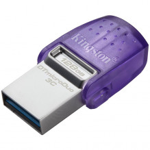 Kingston 128GB DataTraveler microDuo 3C 200MB/ s dual USB-A + USB-C, EAN: 740617328165