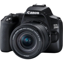 Canon EOS 250D 18-55mm IS STM (Black) - Demonstracinis (expo)