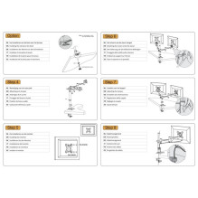 TV SET ACC DESK MOUNT 10-24&quot; / FPMA-D1330DBLACK NEOMOUNTS