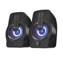 Speaker, TRUST, Gemi RGB, P.M.P.O. 12 Watts, 1xAudio-In, Black, 22948