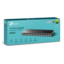 Jungiklis, TP-LINK, darbalaukis / stovas, 16x10Base-T / 100Base-TX / 1000Base-T, TL-SG116E