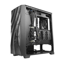 Case, ANTEC, DF700 FLUX, MidiTower, Case product features Transparent panel, Not included, ATX, MicroATX, MiniITX, Colou