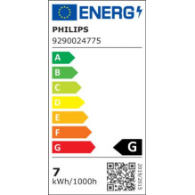 Išmanioji lemputė, PHILIPS, energijos suvartojimas 7 vatai, šviesos srautas 550 liumenų, 4500 K, 220 V–240 V, Bluetooth,