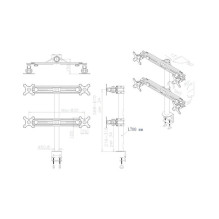 TELEVIZORIAUS ACC STALO MONTAVIMAS JUODAS / 19-27&quot; FPMA-D700D4 NEOMOUNTS