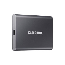 External SSD, SAMSUNG, T7, 2TB, USB 3.2, Write speed 1000 MBytes / sec, Read speed 1050 MBytes / sec, MU-PC2T0T / WW