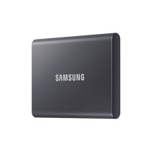 External SSD, SAMSUNG, T7, 2TB, USB 3.2, Write speed 1000 MBytes / sec, Read speed 1050 MBytes / sec, MU-PC2T0T / WW