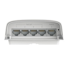 Jungiklis, TP-LINK, SG2005P-PD, darbalaukis / stovas, 5x10Base-T / 100Base-TX / 1000Base-T, PoE prievadai 1, SG2005P-PD