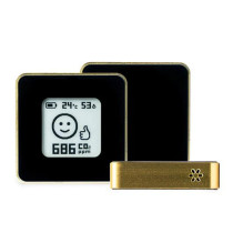 SMART HOME AIR QUALITY SENSOR / GOLD / BLACK AIRV-ELEG AIRVALENT