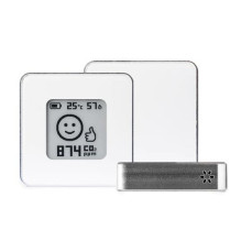 SMART HOME AIR QUALITY SENSOR / SILV / WHITE AIRV-WHITE AIRVALENT