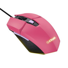 MOUSE USB OPTICAL GAMING PINK / GXT109P FELOX 25068 TRUST