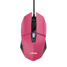 MOUSE USB OPTICAL GAMING PINK / GXT109P FELOX 25068 TRUST