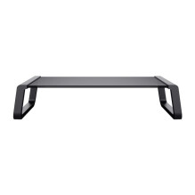 MONITOR ACC STAND MONTA / GLASS BLK 25271 TRUST